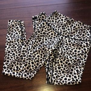 Colorfulkoala cheetah leggings